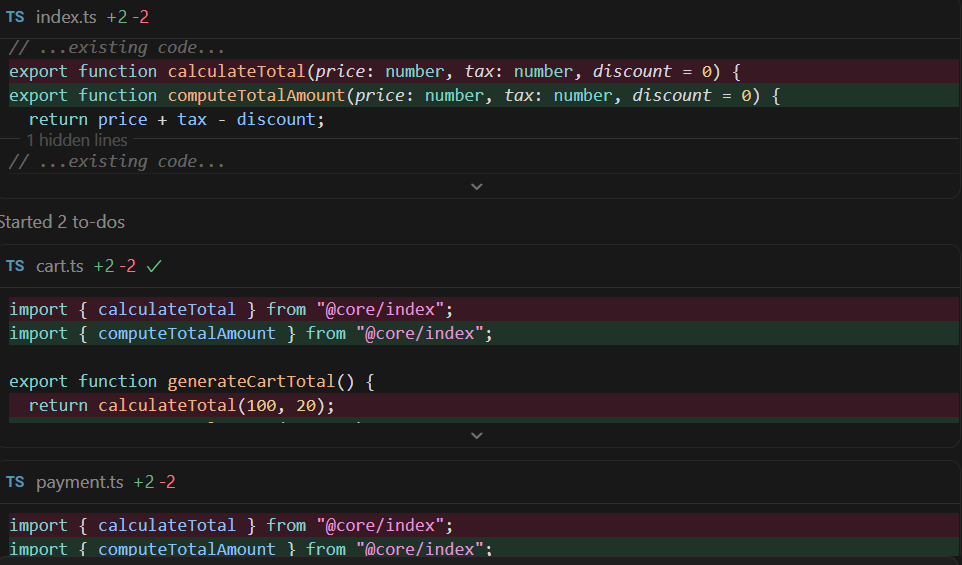 Cursor side by side diff image